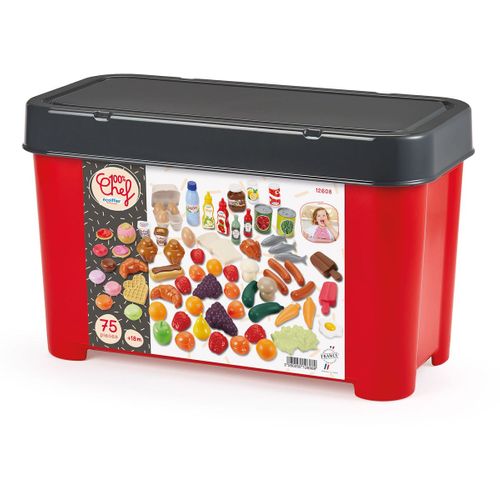Coffret Alimentaire 75 Pièces Avec Boîte De Rangement - Dès 18 Mois