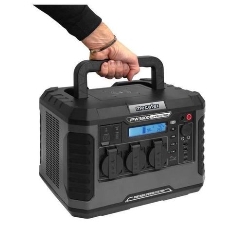 Station D'énergie Portable 1270 Wh, 3600 W Crête, Onduleur Inverter