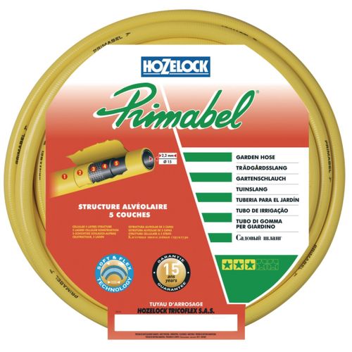 Tuyau D'arrosage Souple Multicouche D25 Mm X 25 M - Jaune 194268