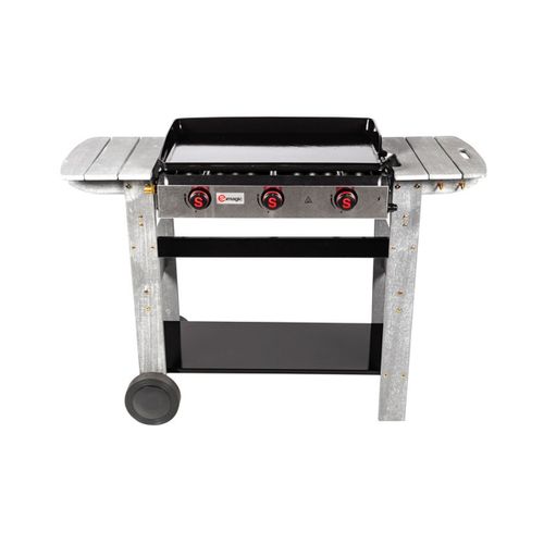 San Sebastian Plancha à Gaz 3 Brûleurs 8kw