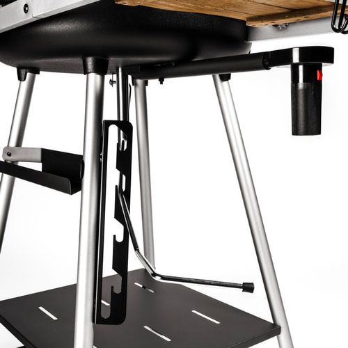 Barbecue À Charbon De Bois Avec Grille Pivotante - 86 X 63,5 X 95 Cm - Acier