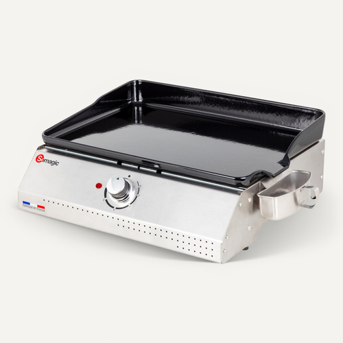Plancha Électrique 2000w Telia Avec Cuve En Inox 1 Brûleur