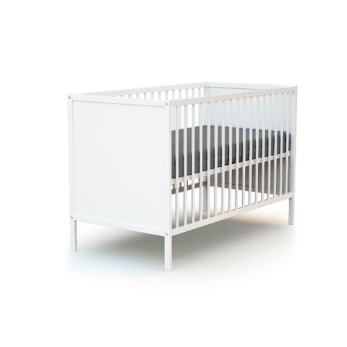 Chambre Bébé Lit Et Commode à Langer En Bois Blanc Alba