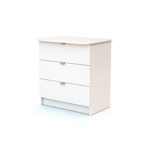 Chambre Bébé Lit Et Commode à Langer En Bois Blanc Alba