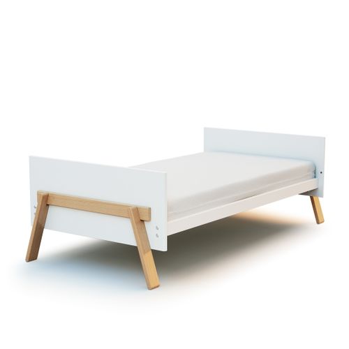 Grand Duo Lit Et Commode à Langer 3 Tiroirs En Bois Canaille