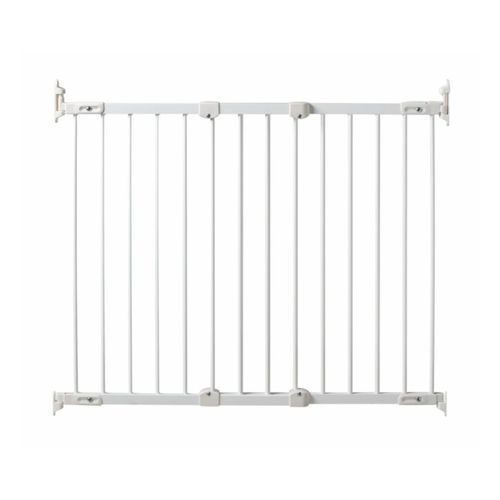 Barrière De Sécurité Bébé En Acier Blanc 108 X 4 X 75 Cm Nono