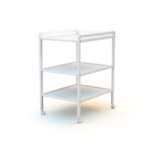 Table à Langer 2 Étagères En Bois Essentiel Blanc