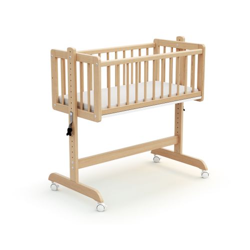 Berceau Cododo Évolutif En Bois Essentiel Hêtre Verni 40 X 80 Cm