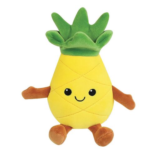 Fruity's Cagette De 6 Peluches Fruits Et Légumes