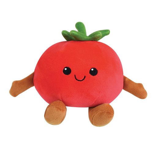 Fruity's Cagette De 6 Peluches Fruits Et Légumes