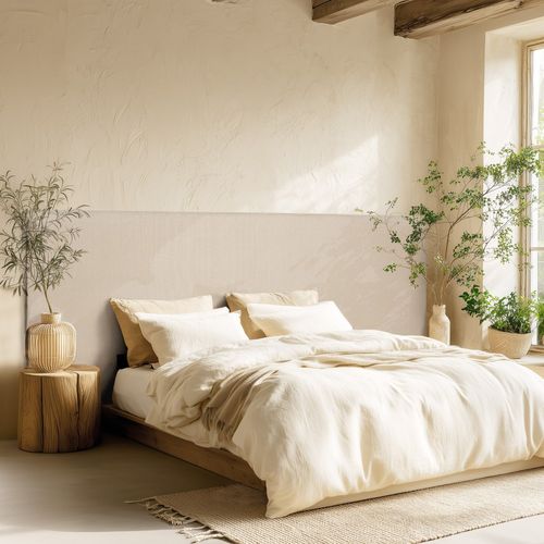 Arthur - Tête De Lit Rembourrée Pour Lits 140/160cm Couleur Lin