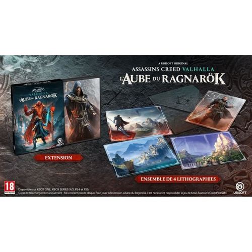 Jeu Assassin's Creed Valhalla L'Aube Du Ragnarok - PS5 - Version Neuve Sous Blister