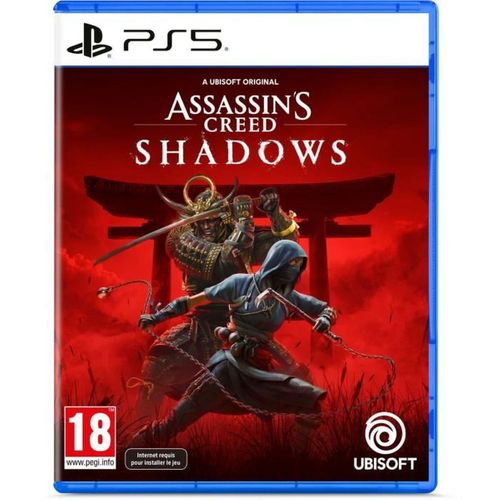 Assassin's Creed Shadows Ps5 - Édition Standard Physique, Japon Féodal