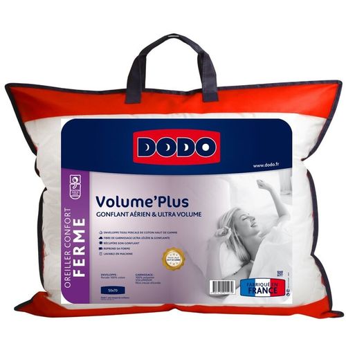 Oreiller ferme 50x70 cm DODO VOLUME PLUS