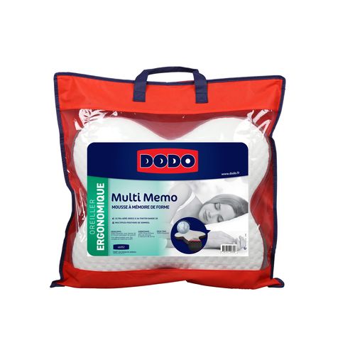 Oreiller ergonomique 40x55 cm DODO NEW MULTI MEMO