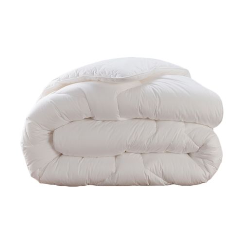 Couette Protection Active Anti-acariens Temperee 220 X 240 Cm Blanc