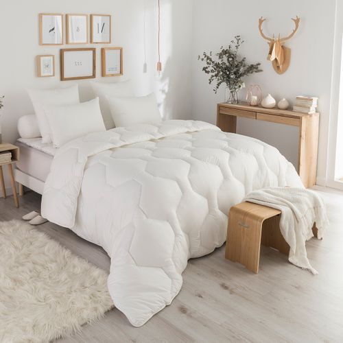 Couette Protection Active Anti-acariens Temperee 220 X 240 Cm Blanc