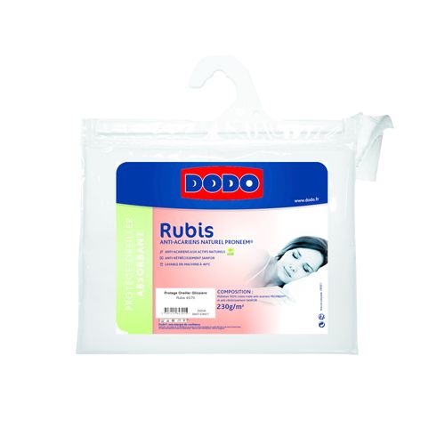 Protège oreiller 45x70 cm DODO RUBIS