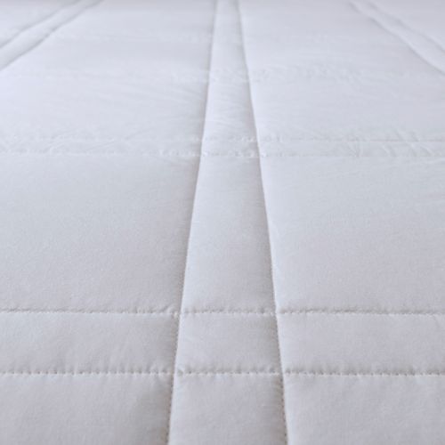 Couette Garnissage 100% Soie Legere 240 X 260 Cm Blanc