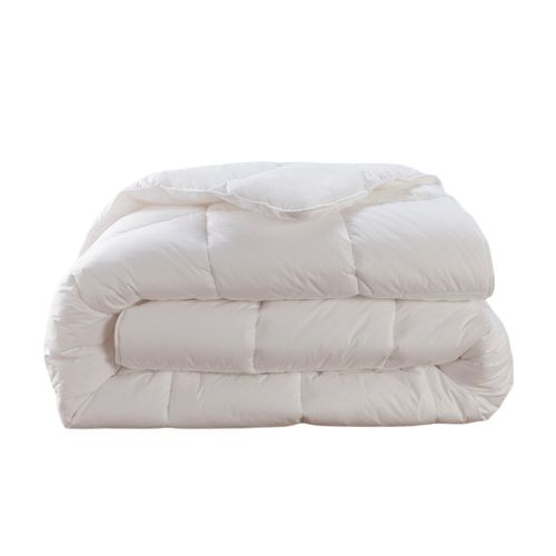 Couette Toucher Duvet Chaude 220 X 240 Cm Blanc