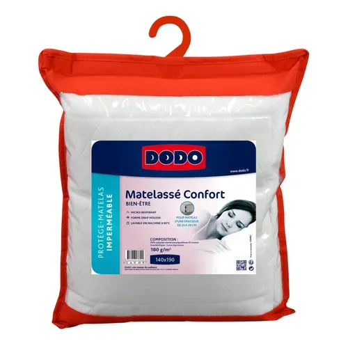 Protège matelas 140x190 cm DODO MATELASSE