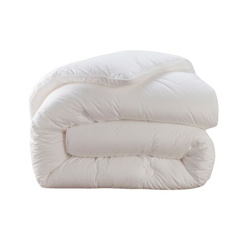 Couette Extra Douce - Confort Hotel Chaude 220 X 240 Cm Blanc