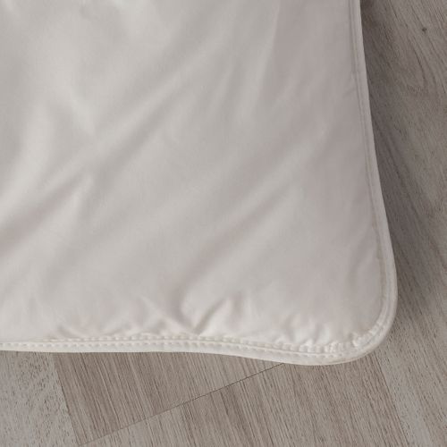 Couette Enveloppe Coton Bio - Bien-être Legere 200 X 200 Cm Blanc