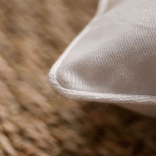 Oreiller 90% Duvet D'oie Moelleux 60 X 60 Cm Blanc