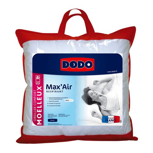 Oreiller moelleux 60x60 cm DODO MAX'AIR vue 3/4
