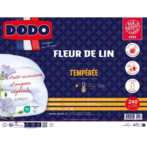 Couette 240x220cm DODO FLEUR DE LIN