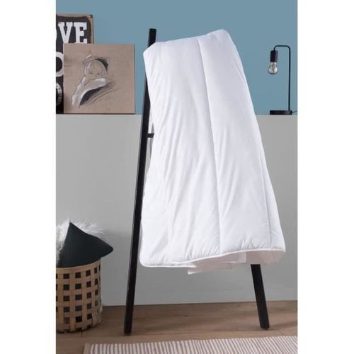 Pack Couette Chaude 220x240 Cm + 2 Oreillers 60x60 Cm - Anti-acariens, Blanc