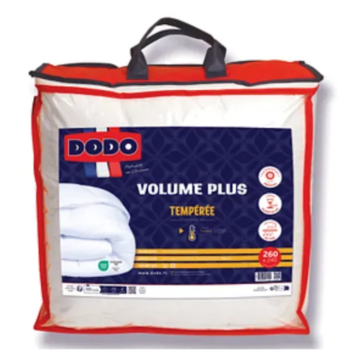 Couette tempérée 240x260 cm DODO VOLUME PLUS vue 3/4