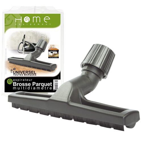 Brosse aspirateur HOME EQUIPEMENT Parquet multidiamètre vue 3/4