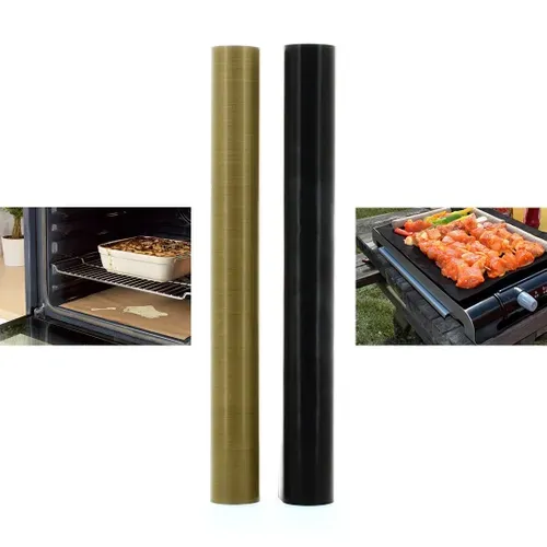 Feuille de cuisson HOME EQUIPEMENT Set de 2 feuilles cuisson vue de face