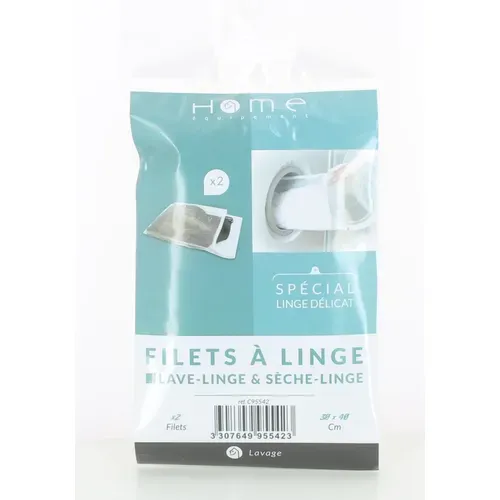 Filet à linge HOME EQUIPEMENT C95542 ( x2) vue de face