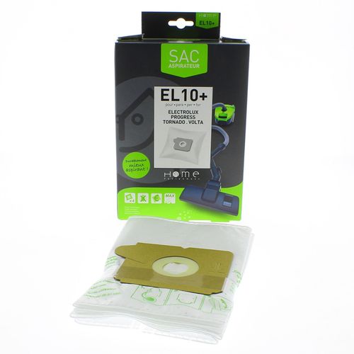 Sac aspirateur HOME EQUIPEMENT HEEL10+ x 4 vue 3/4