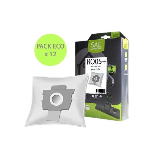 Sac aspirateur HOME EQUIPEMENT HERO05+ECO x 12 vue 3/4