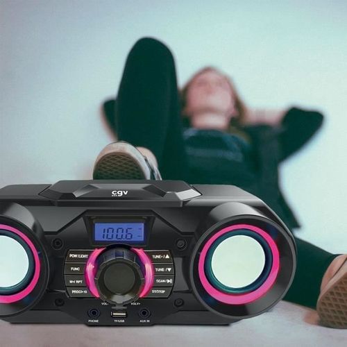 Radio Cd Portable - Cgv - Cd Sg-1 - Cd, Cd-r-rw, Mp3, Sd - USB - Bluetooth