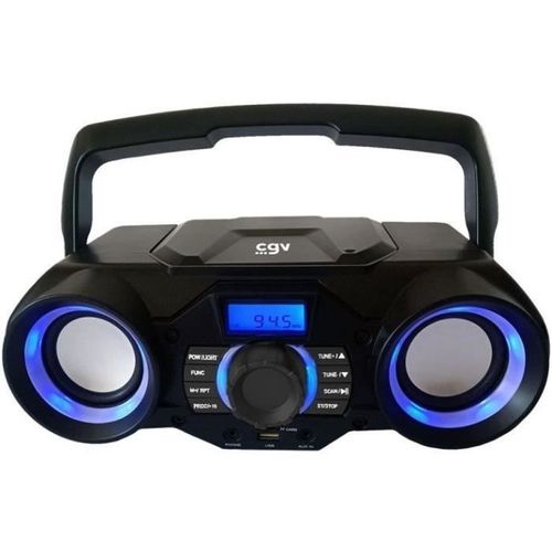 Radio Cd Portable - Cgv - Cd Sg-1 - Cd, Cd-r-rw, Mp3, Sd - USB - Bluetooth
