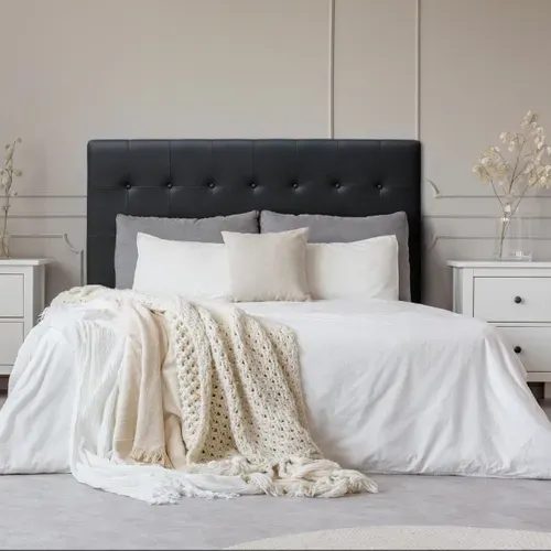Tête De Lit Luxor 160cm Noir