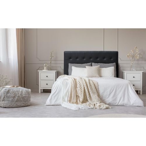 Tête De Lit Luxor 160cm Noir