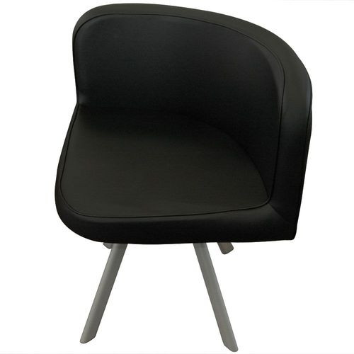 Table Et Chaises Mosaic 90 Blanc Et Noir