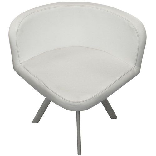 Table Et Chaises Mosaic 90 Blanc Et Noir