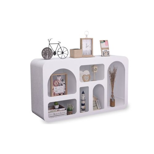 Buffet Navalor L130cm Design Arches Style Troglodyte Blanc