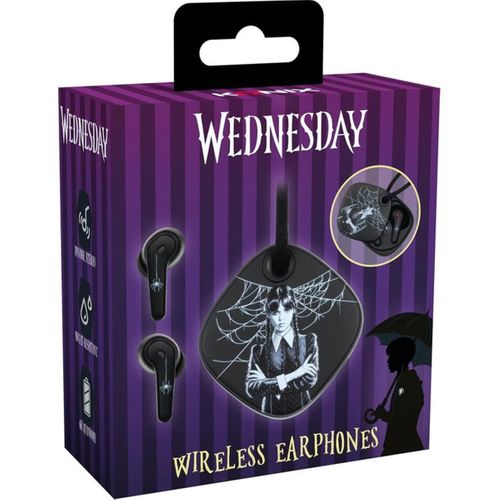 Écouteurs True Wireless Mercredi - Bluetooth 5.3, Ipx4, 6 H + 22 H