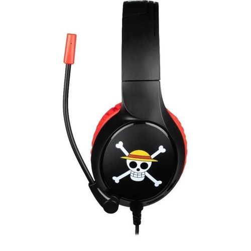 Casque Gaming Filaire - One Piece - PC, PS4, Ps5, Switch Et Xbox - Microphone - Câble 1,5 M