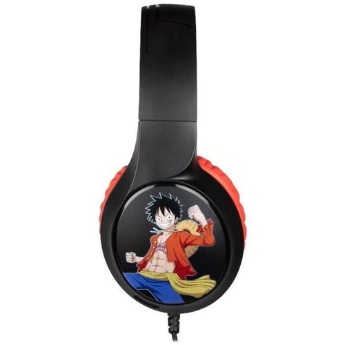 Casque Gaming Filaire - One Piece - PC, PS4, Ps5, Switch Et Xbox - Microphone - Câble 1,5 M