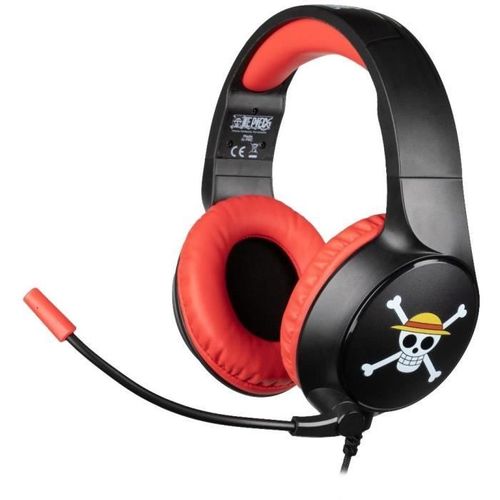 Casque Gaming Filaire - One Piece - PC, PS4, Ps5, Switch Et Xbox - Microphone - Câble 1,5 M