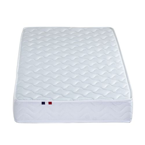 Lit Electrique Matelas Mousse Accueil Latex + Sommier 2x80x200 Avec Reglage Fermete