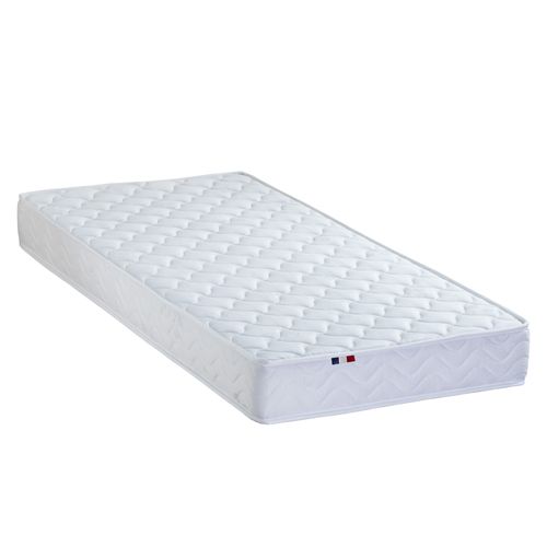 Lit Electrique Matelas Mousse Accueil Latex + Sommier 2x80x200 Avec Reglage Fermete